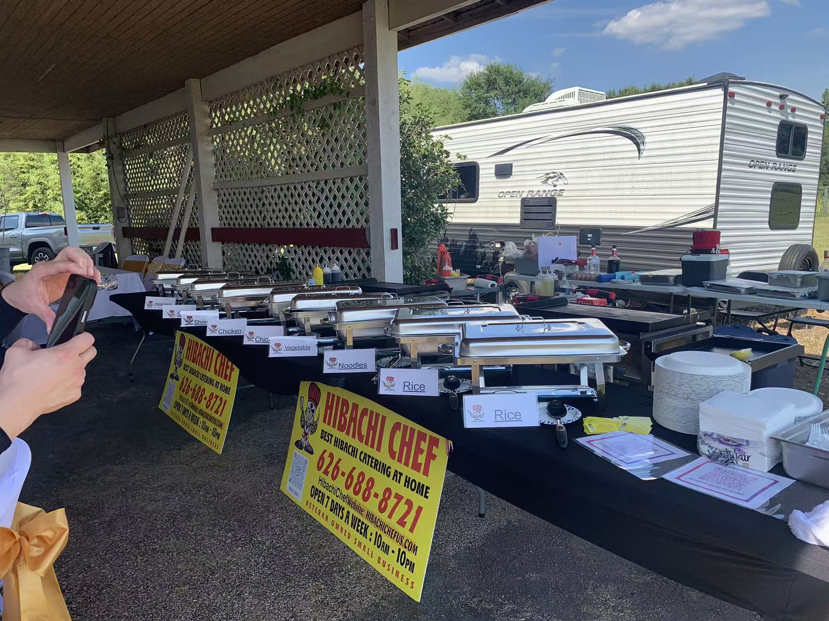 Backyard Hibachi Setup Guide